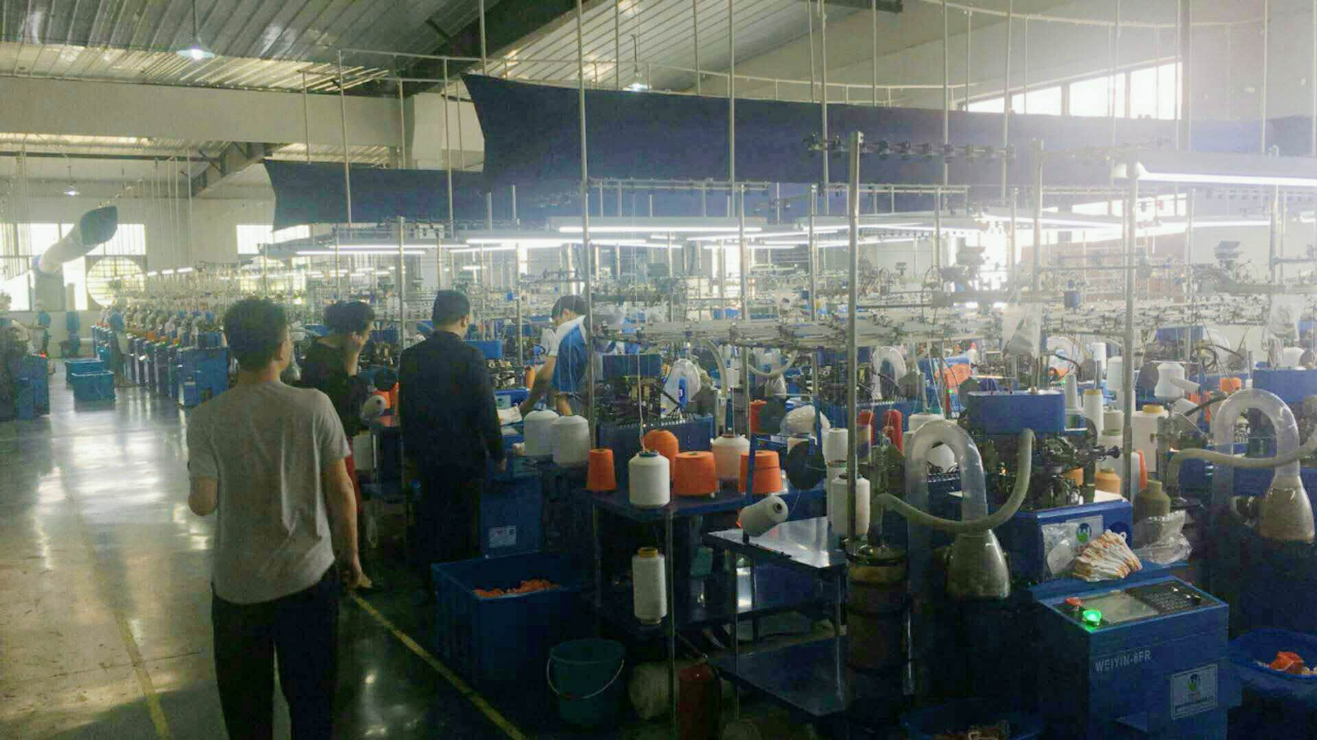 《領導者說》欄目走訪諸暨啟碩針織