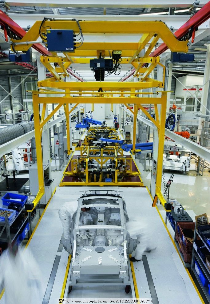 汽車(chē)生產(chǎn)線圖片